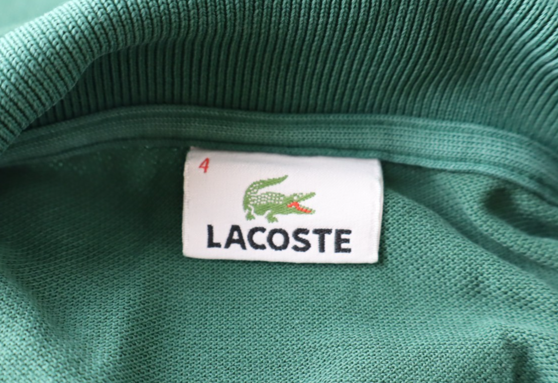 LACOSTE POLO MAGLIA UOMO COTONE TG. 4 MAN COTTON T-SHIRT CASUAL VINTAGE LOGO