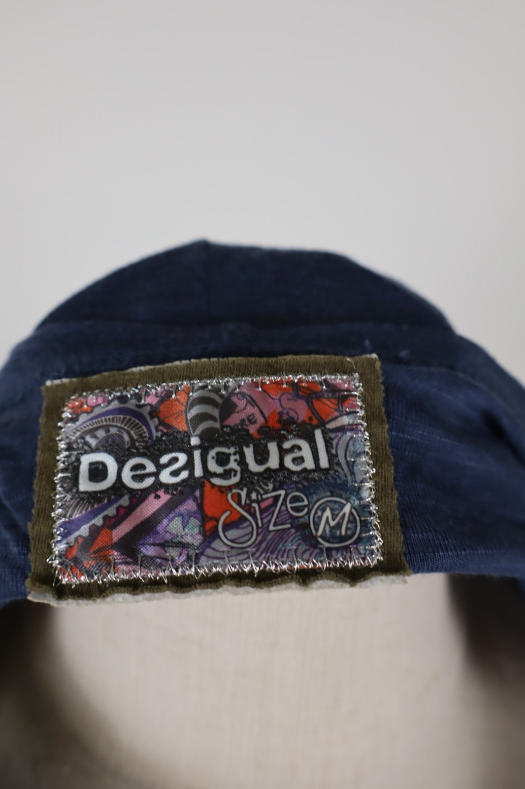 DESIGUAL MAGLIA DONNA TG. M WOMAN CASUAL VINTAGE T-SHIRT  TOP CANOTTA COTONE