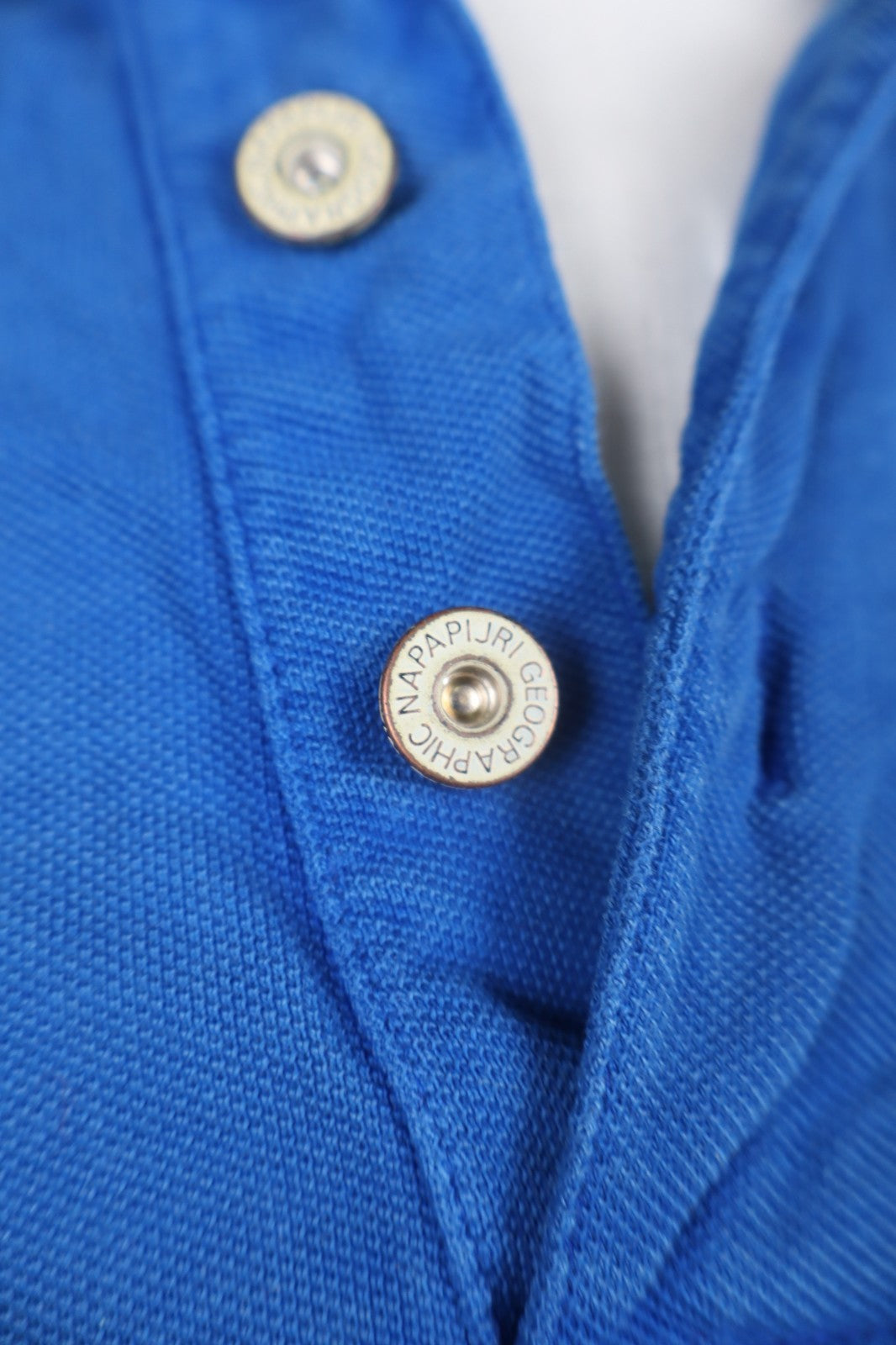 NAPAPIJRI MAGLIA POLO UOMO TG. L MAN SHIRT CASUAL VINTAGE COTONE COTTON LOGO