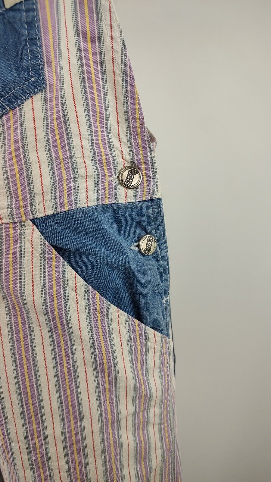 GAS COMPLETO DONNA PANTALONE Tg. S SALOPETTE ONE PIECE VINTAGE CASUAL
