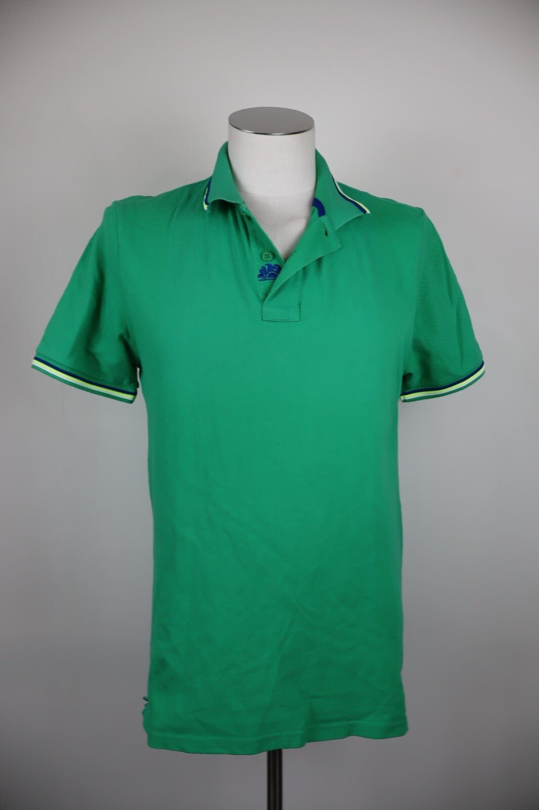 SUNDEK MAGLIA POLO UOMO COTONE TG. L MAN COTTON SHIRT CASUAL VINTAGE VERDE