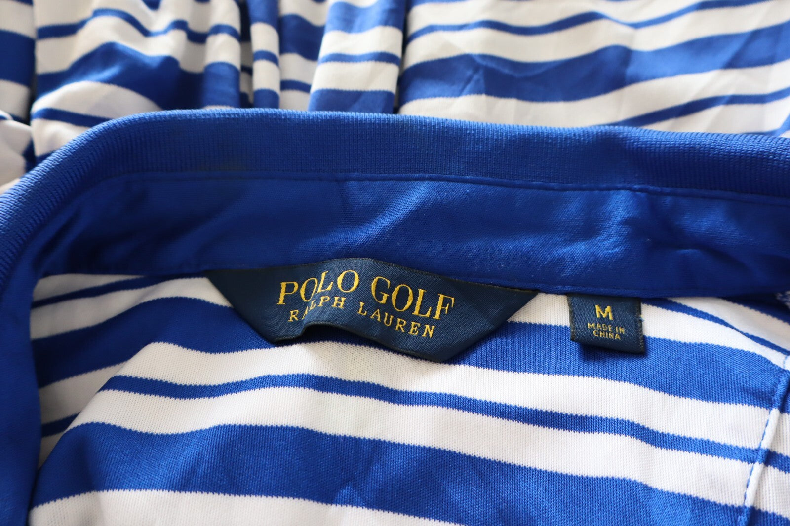 RALPH LAUREN MAGLIA UOMO COTONE TG. M MAN COTTON POLO SHIRT CASUAL VINTAGE