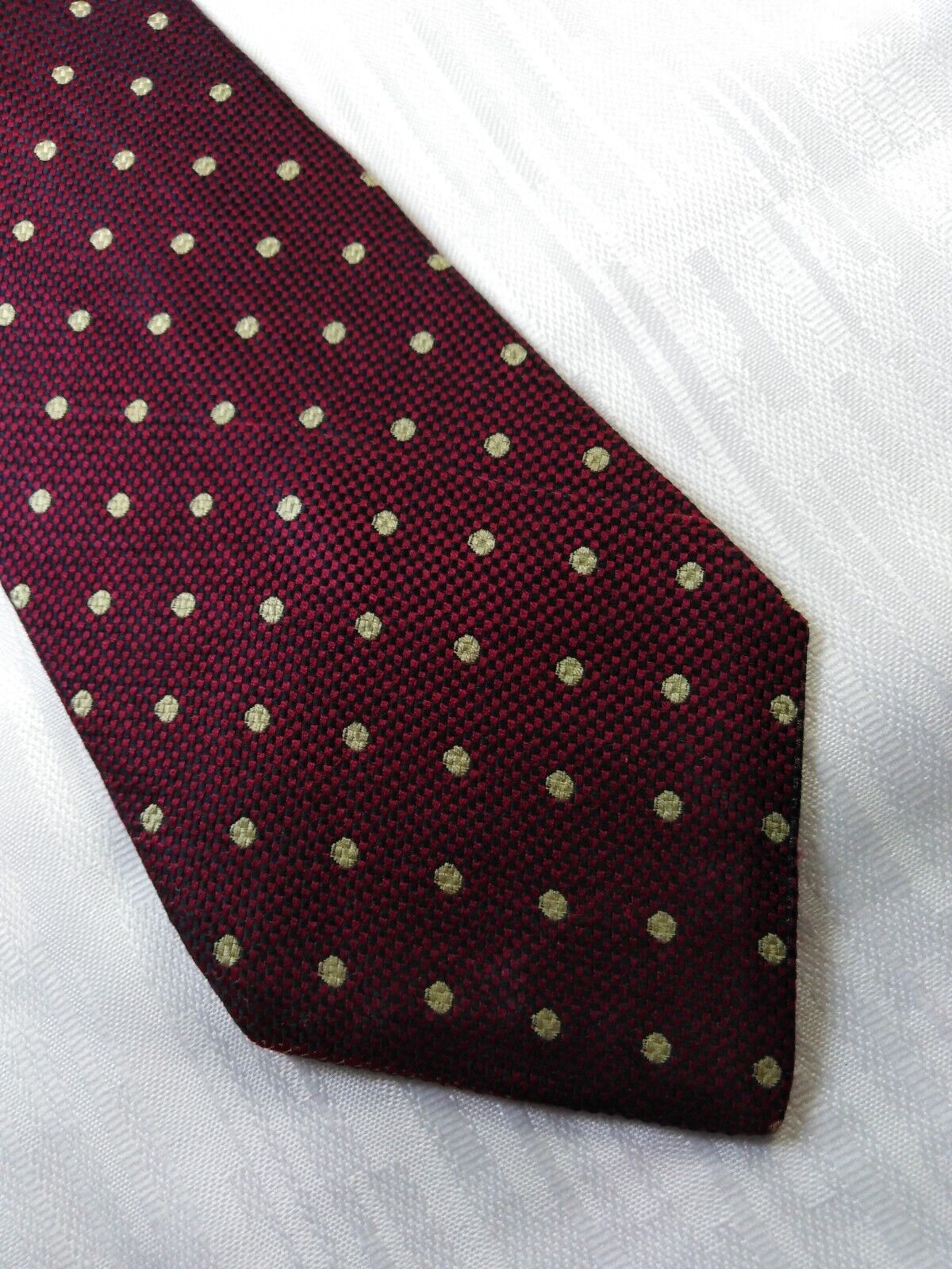 ABERCROMBIE & FITCH 100% SETA SILK TIE CRAVATTA NECKTIE USA VINTAGE