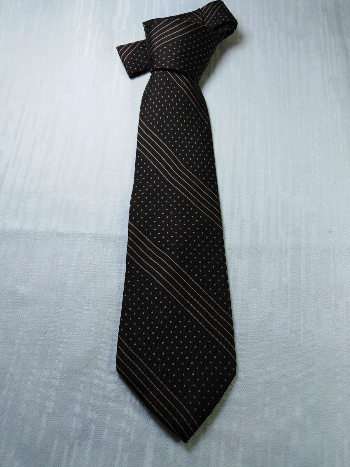 PROCHOWNICK 100% SILK TIE SETA CRAVATTA NECKTIE MADE IN ITALIA CLASSIC