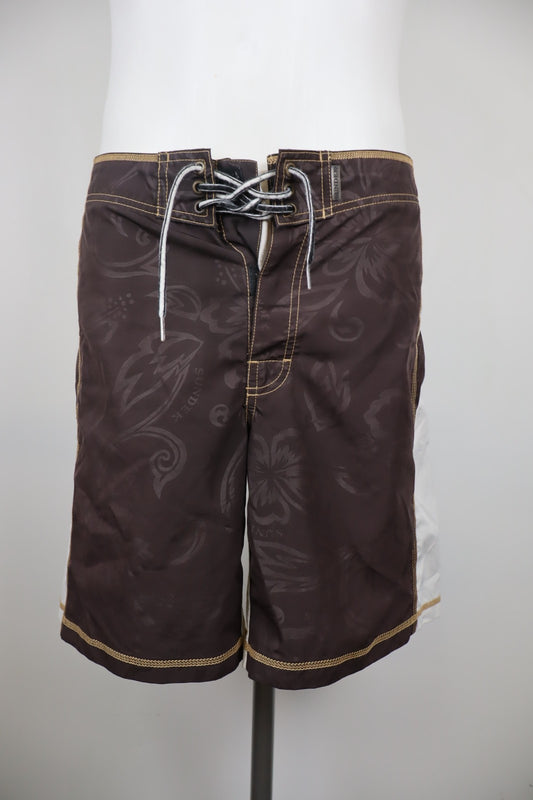 SUNDEK COSTUME PANTALONCINO MARE UOMO TG 37 MEN SWIMSUIT VINTAGE CASUAL