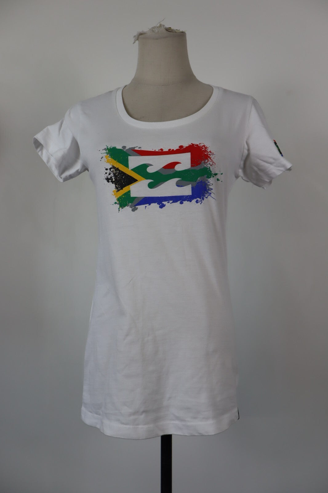 BILLABONG MAGLIA DONNA TG. XL WOMAN CASUAL VINTAGE T-SHIRT COTONE SOUTH AFRICA