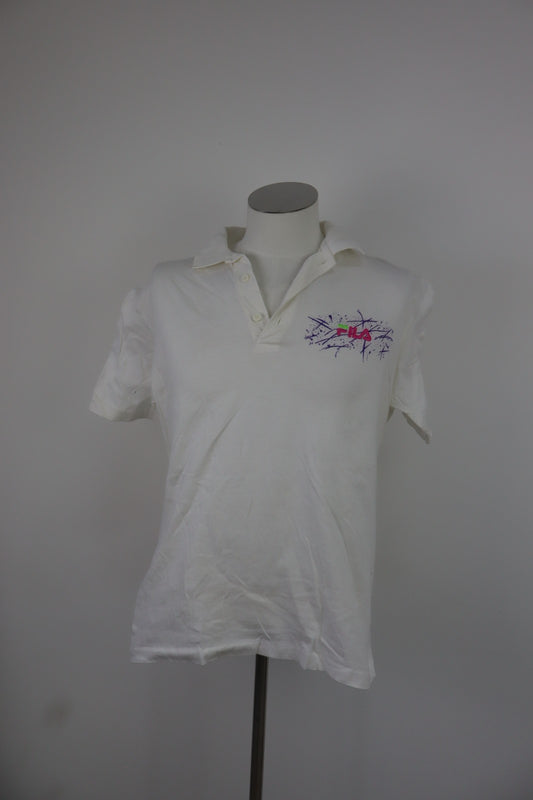 FILA TENNIS MAGLIA POLO UOMO TG. 50 MAN T-SHIRT CASUAL VINTAGE TENNIS