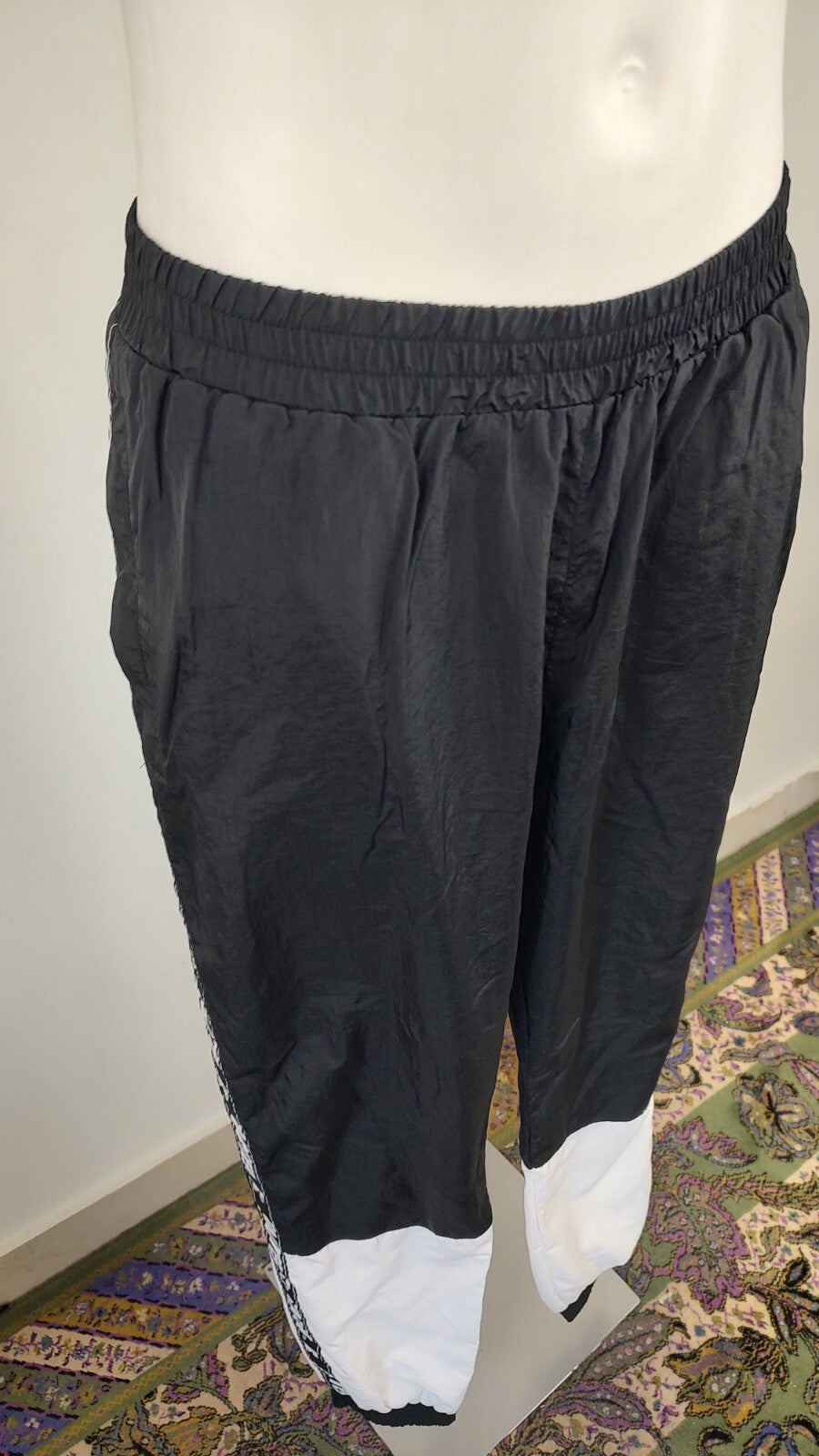 STARTER PANTALONE TUTA SPORT CASUAL UOMO TG L MAN VINTAGE PANTS NYLON