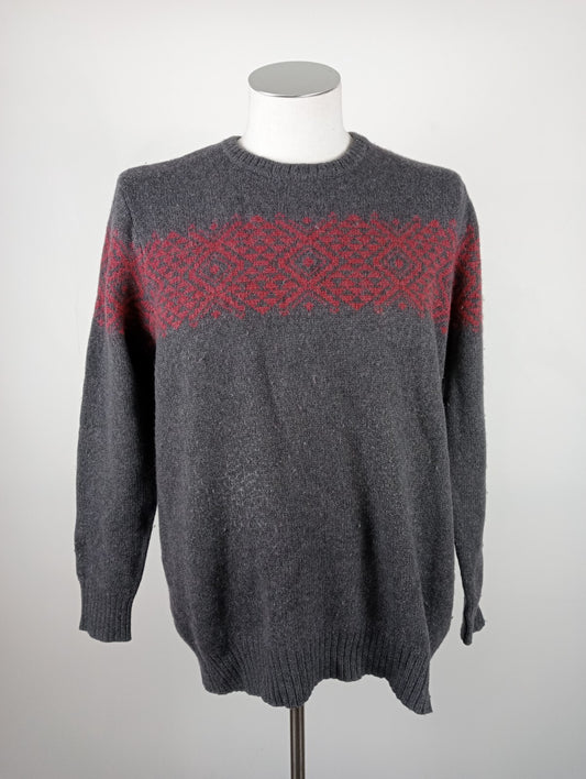 TIMBERLAND MAGLIONE LANA COTONE VINTAGE UOMO Tg. XL MAN SWEATER CASUAL