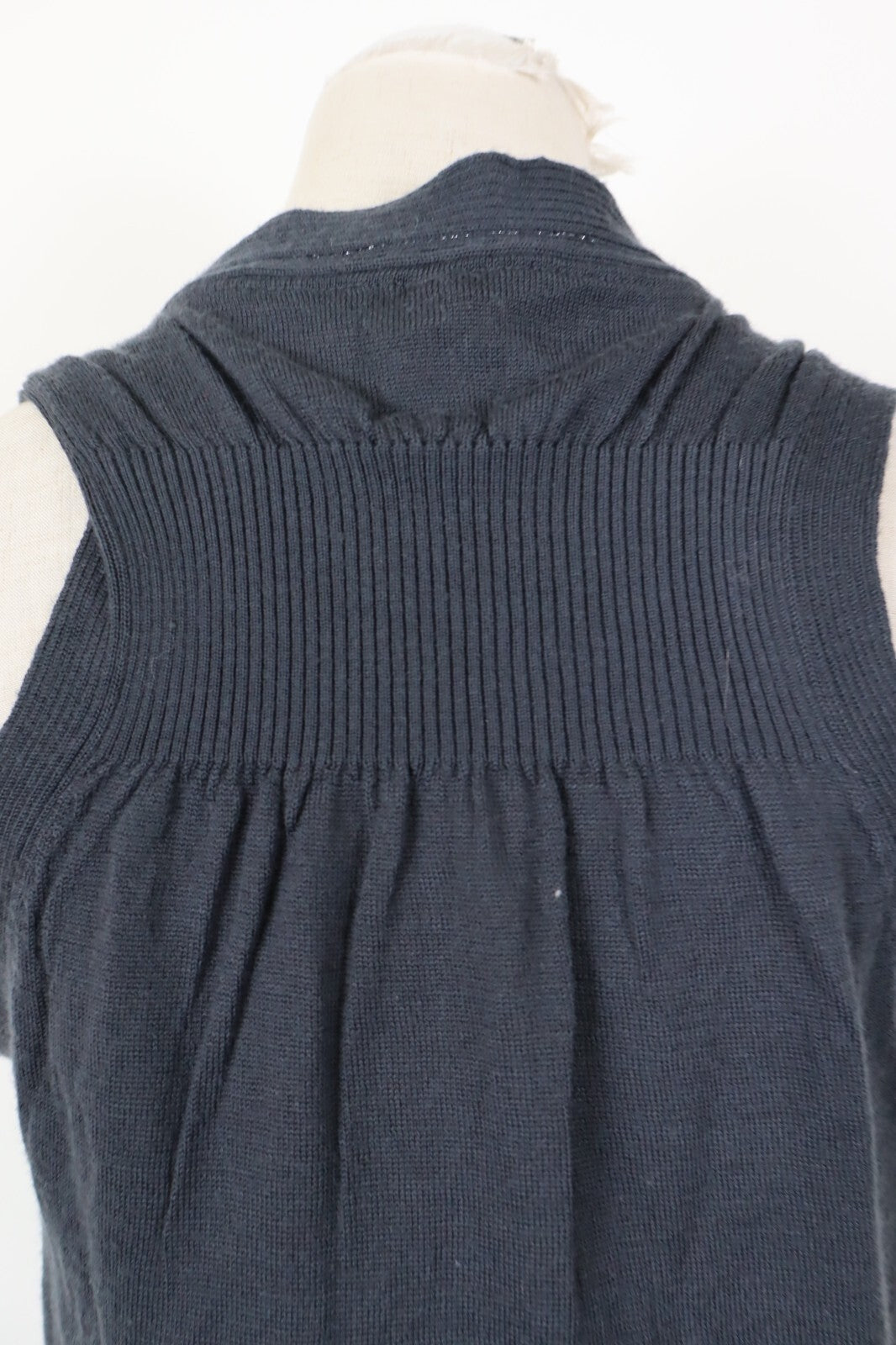 PATRIZIA PEPE JEANS MAGLIONE SMANICATO CARDIGAN DONNA Tg. M WOMAN CASUAL COTONE