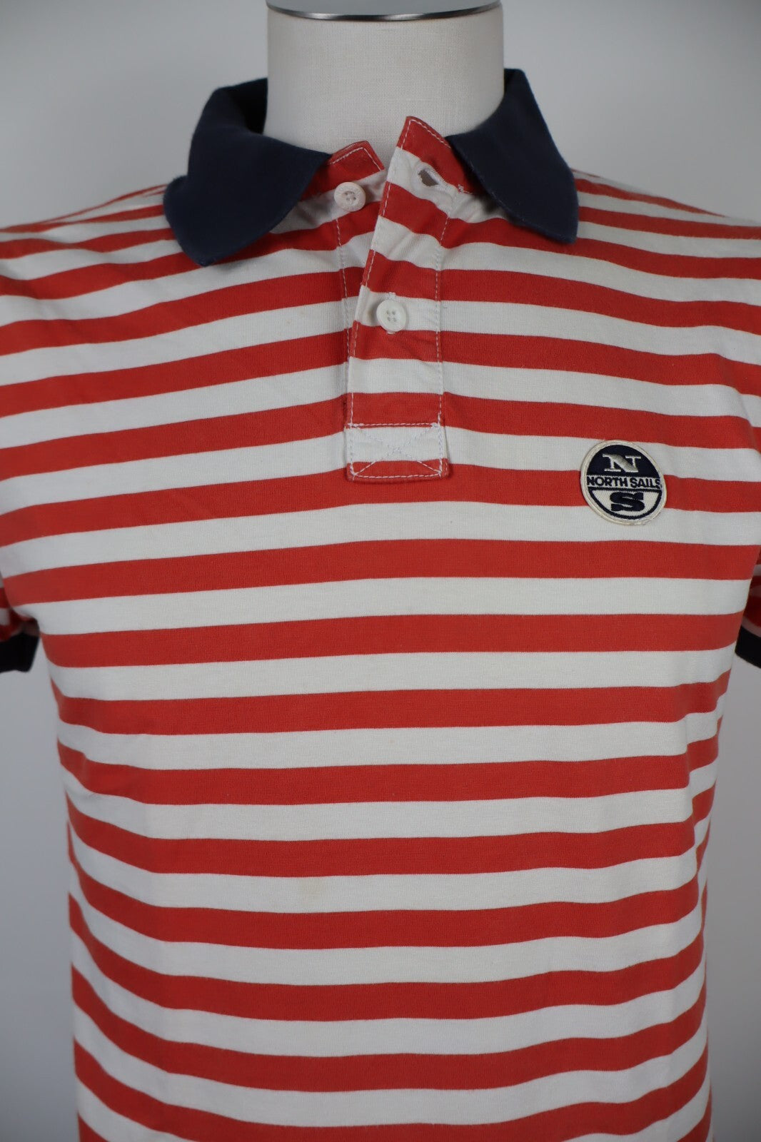 NORTH SAILS POLO MAGLIA UOMO COTONE TG. L MAN COTTON SHIRT CASUAL VINTAGE