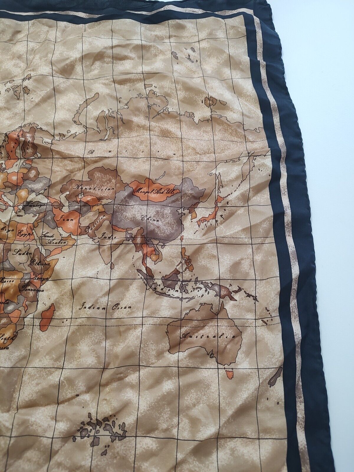 ALVIERO MARTINI 1 CLASSE FOULARD 100% SILK SETA SCARVES SCARF SQUARE MADE ITALY