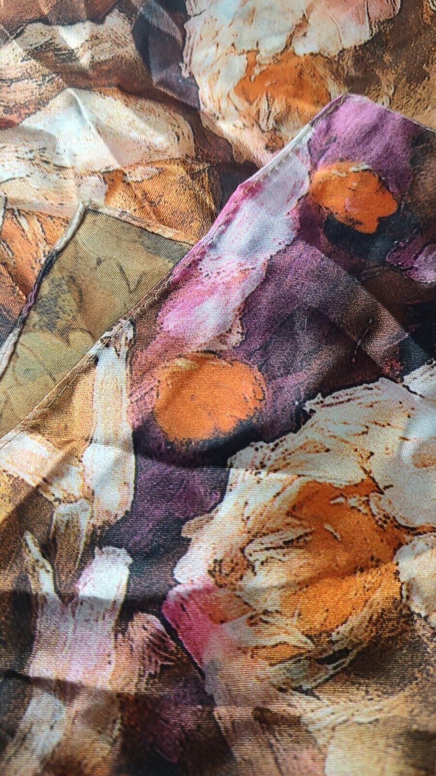 FOULARD SILK SCARVES SCARF RECTANGLE SETA MADE IN ITALY