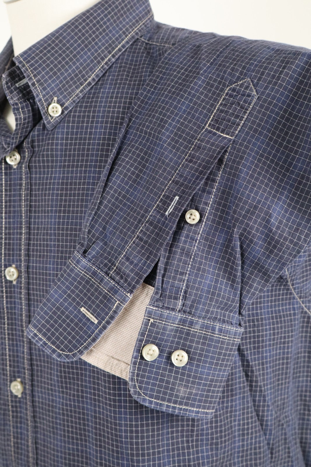 MARLBORO CLASSIC CAMICIA UOMO COTONE TG. 3XL MAN CASUAL VINTAGE SHIRT COTTON