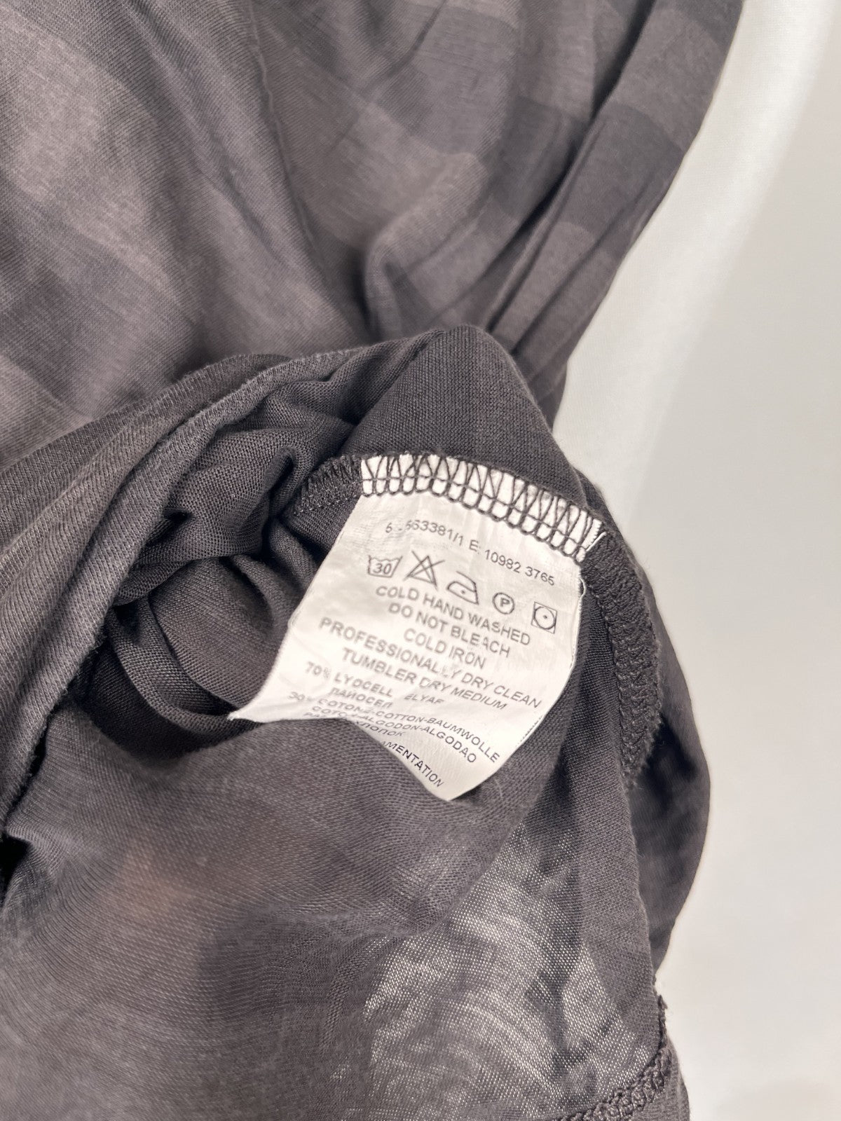 TRUSSARDI JEANS CANOTTA MAGLIA TOP DONNA TG S WOMAN CASUAL VINTAGE SHIRT