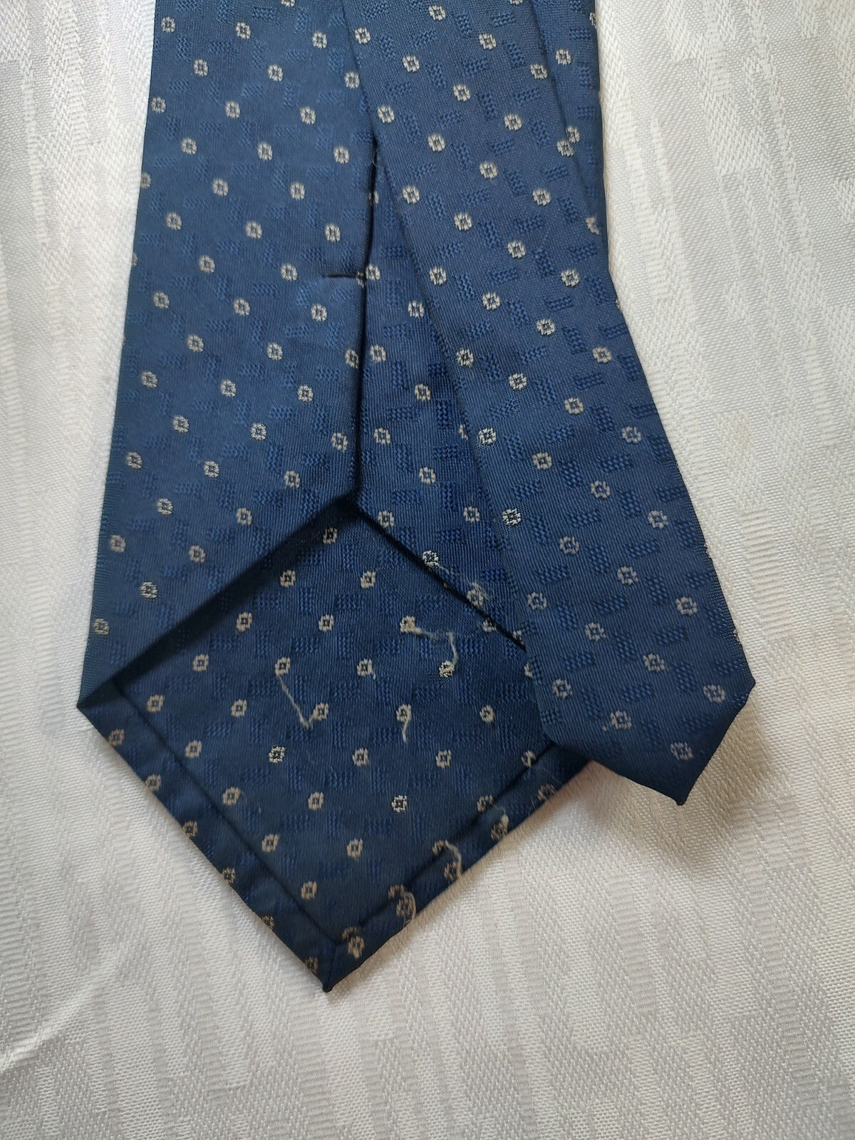 ROCCOBAROCCO 100% SILK TIE SETA CRAVATTA NECKTIE  ITALIA CLASSIC SELF TIPPED