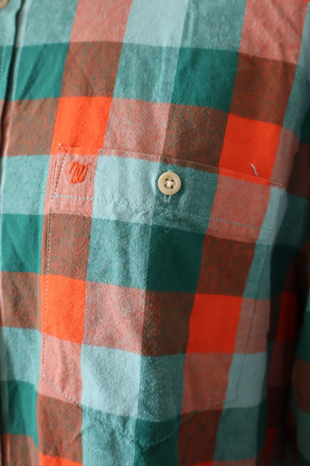 WRANGLER CAMICIA UOMO TG. XXL REGULAR  MAN CASUAL VINTAGE SHIRT COTONE