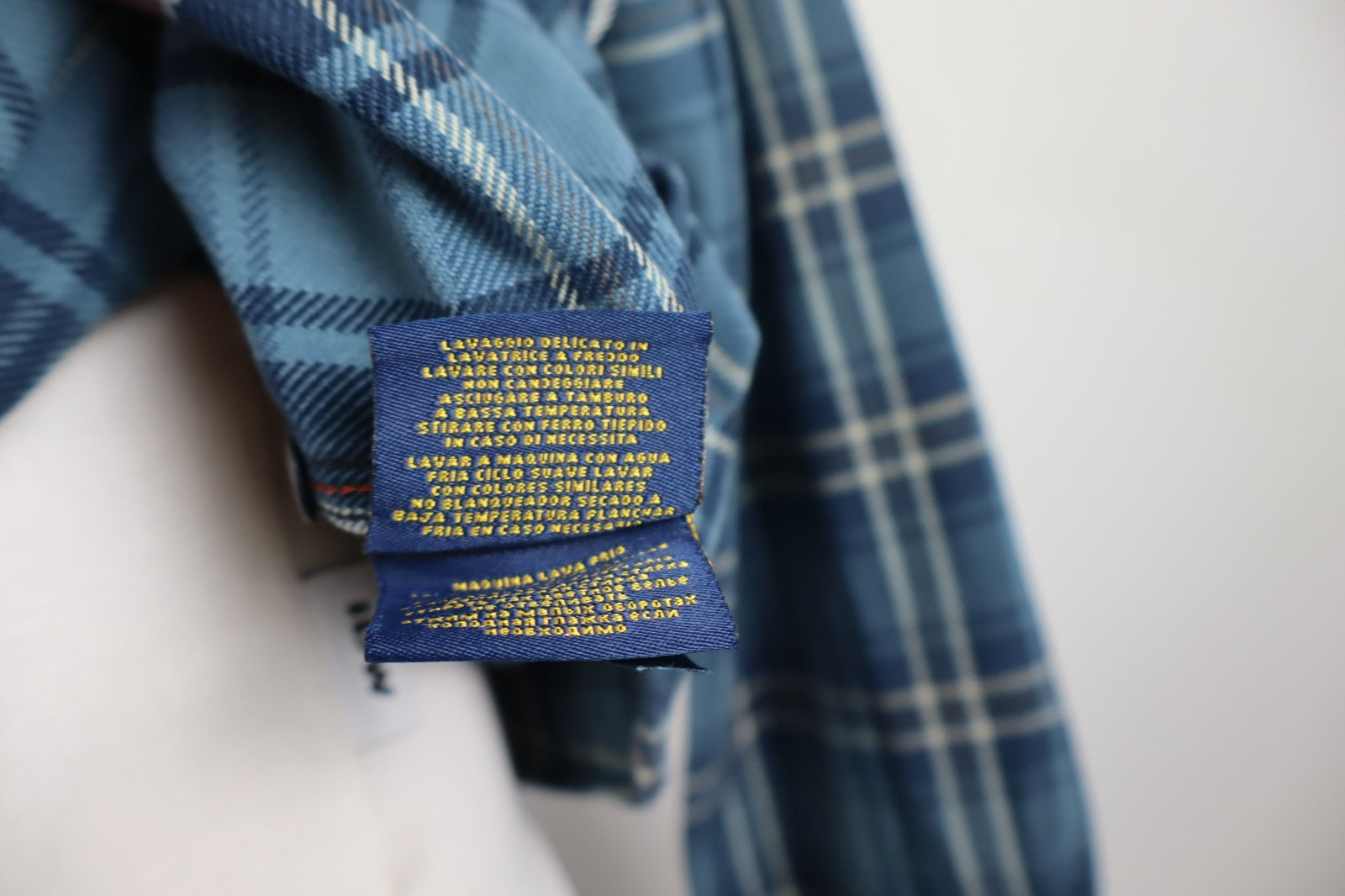 RALPH LAUREN RUGBY CAMICIA UOMO COTONE TG L MAN CASUAL VINTAGE COTTON SHIRT LOGO