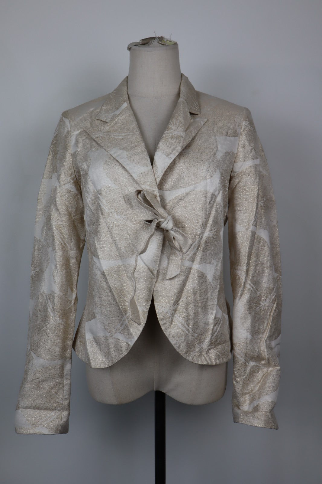 MAX MARA GIACCA BLAZER DONNA Tg 42 WOMAN VINTAGE JACKET CASUAL COTONE