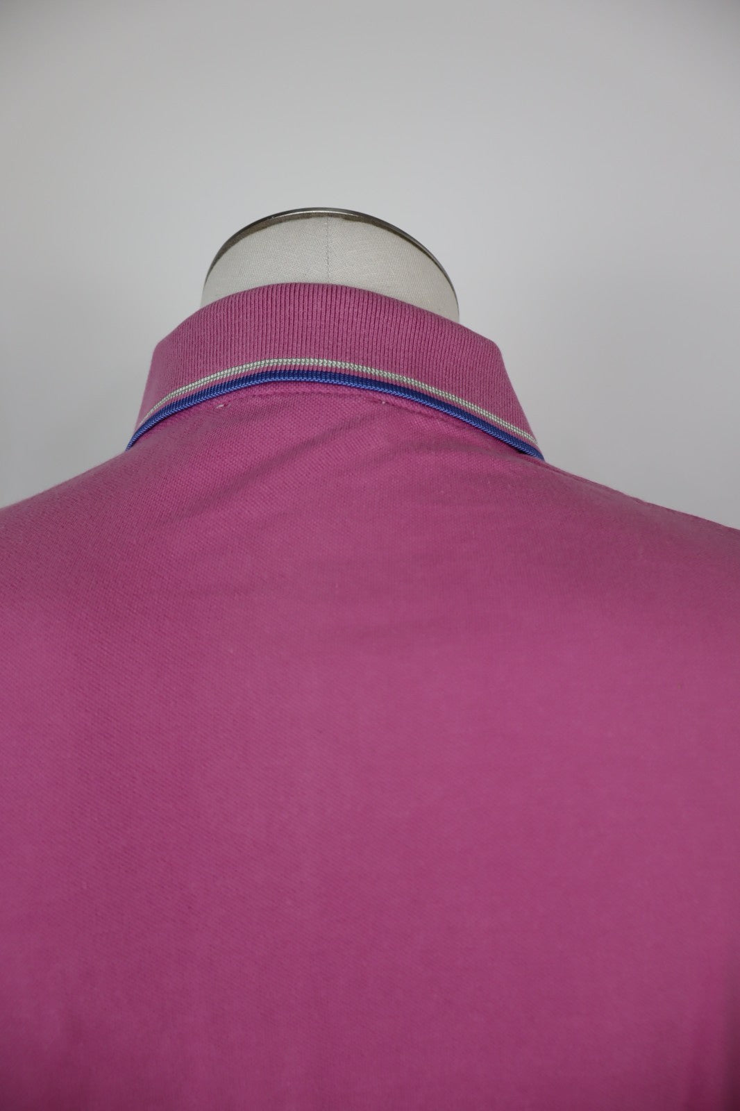 TRUSSARDI TRU POLO MAGLIA UOMO TG. M MAN T-SHIRT CASUAL VINTAGE COTONE CERNIERA