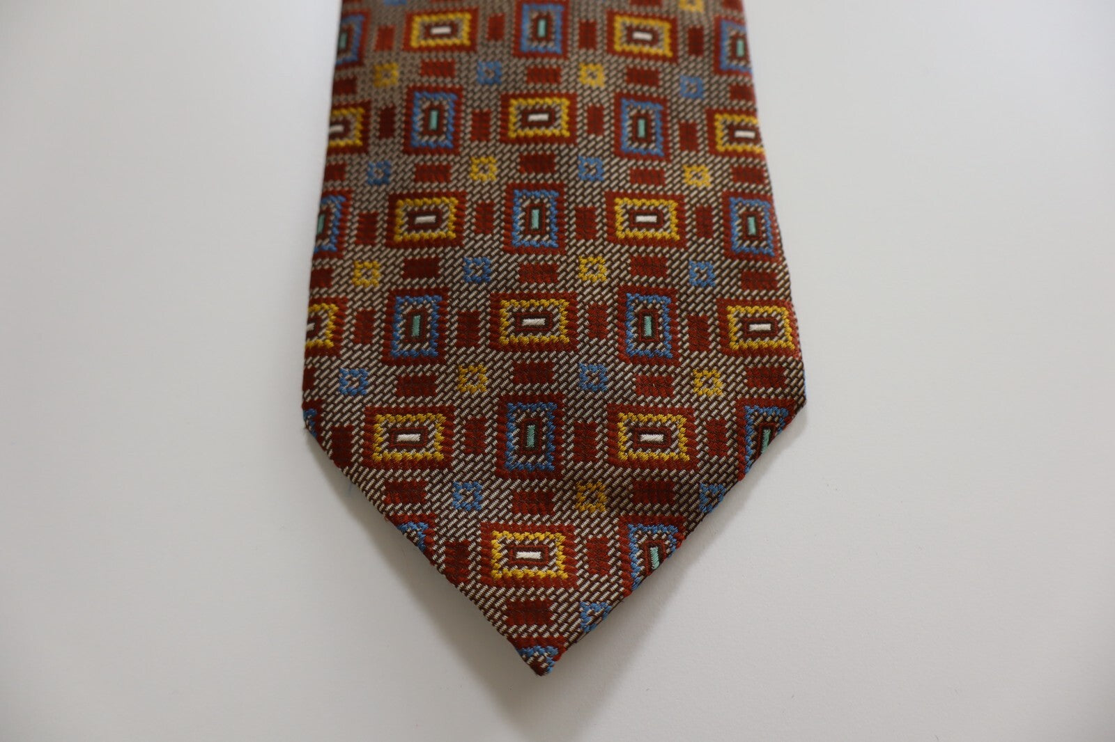 ALTEA MILANO 100% SILK TIE SETA CRAVATTA NECKTIE MADE IN ITALY CLASSIC