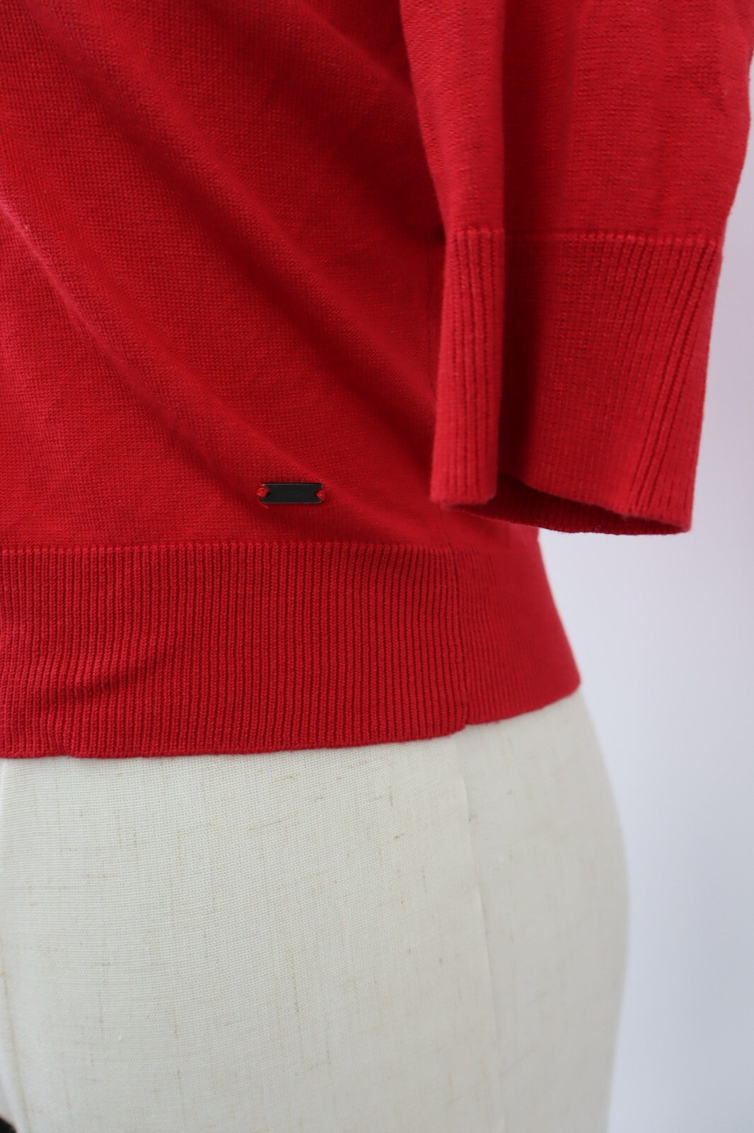 TOMMY HILFIGER CARDIGAN MAGLIONE COPRISPALLA COTONE DONNA Tg. S WOMAN SWEATER