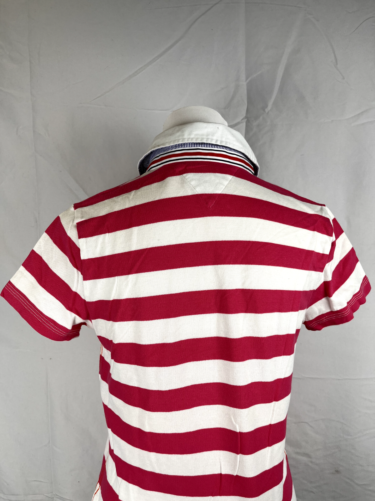 TOMMY HILFIGER POLO MAGLIA DONNA COTONE TG L WOMAN CASUAL VINTAGE TOP T-SHIRT