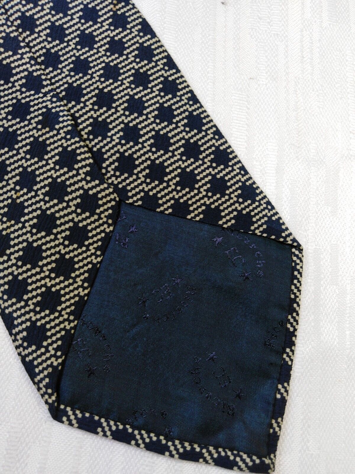 ENRICO COVERI 100% SETA SILK TIE CRAVATTA NECKTIE ITALY VINTAGE CLASSIC