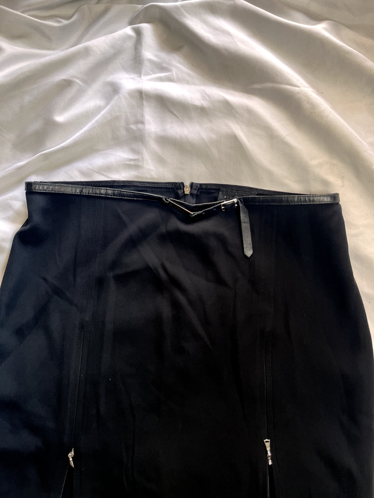 RICHMOND GONNA DONNA TG. 46 WOMAN VINTAGE SKIRT CASUAL SETA
