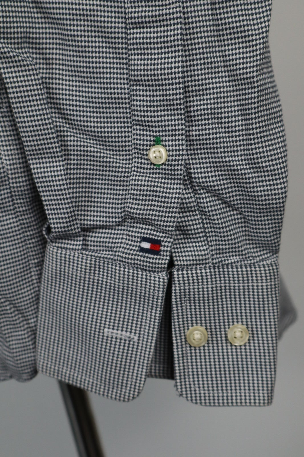 TOMMY HILFIGER SLIM FIT CAMICIA UOMO COTONE TG M MAN CASUAL VINTAGE COTTON SHIRT