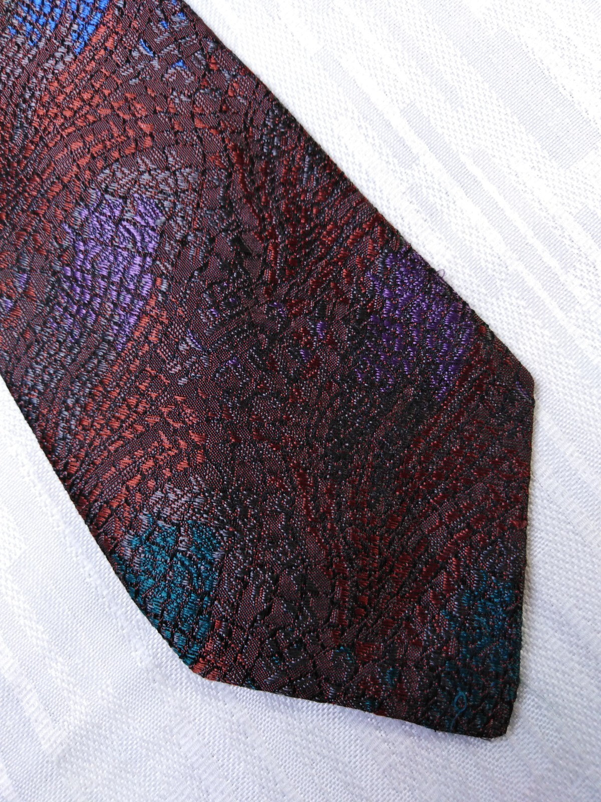LUCIANO SOPRANI 100% SILK TIE SETA CRAVATTA NECKTIE MADE IN ITALY