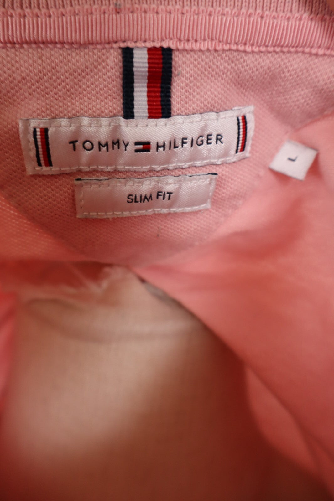 TOMMY HILFIGER POLO MAGLIA DONNA COTONE TG. L WOMAN COTTON SHIRT CASUAL VINTAGE