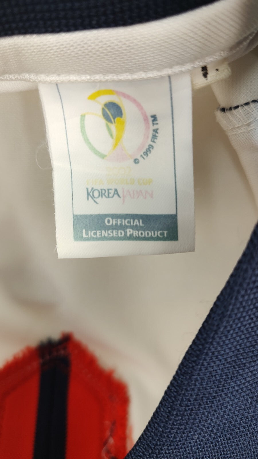 FIFA WORLD CUP KOREA JAPAN INGHILTERRA MAGLIA CALCIO UOMO Tg L SOCCER JERSEY