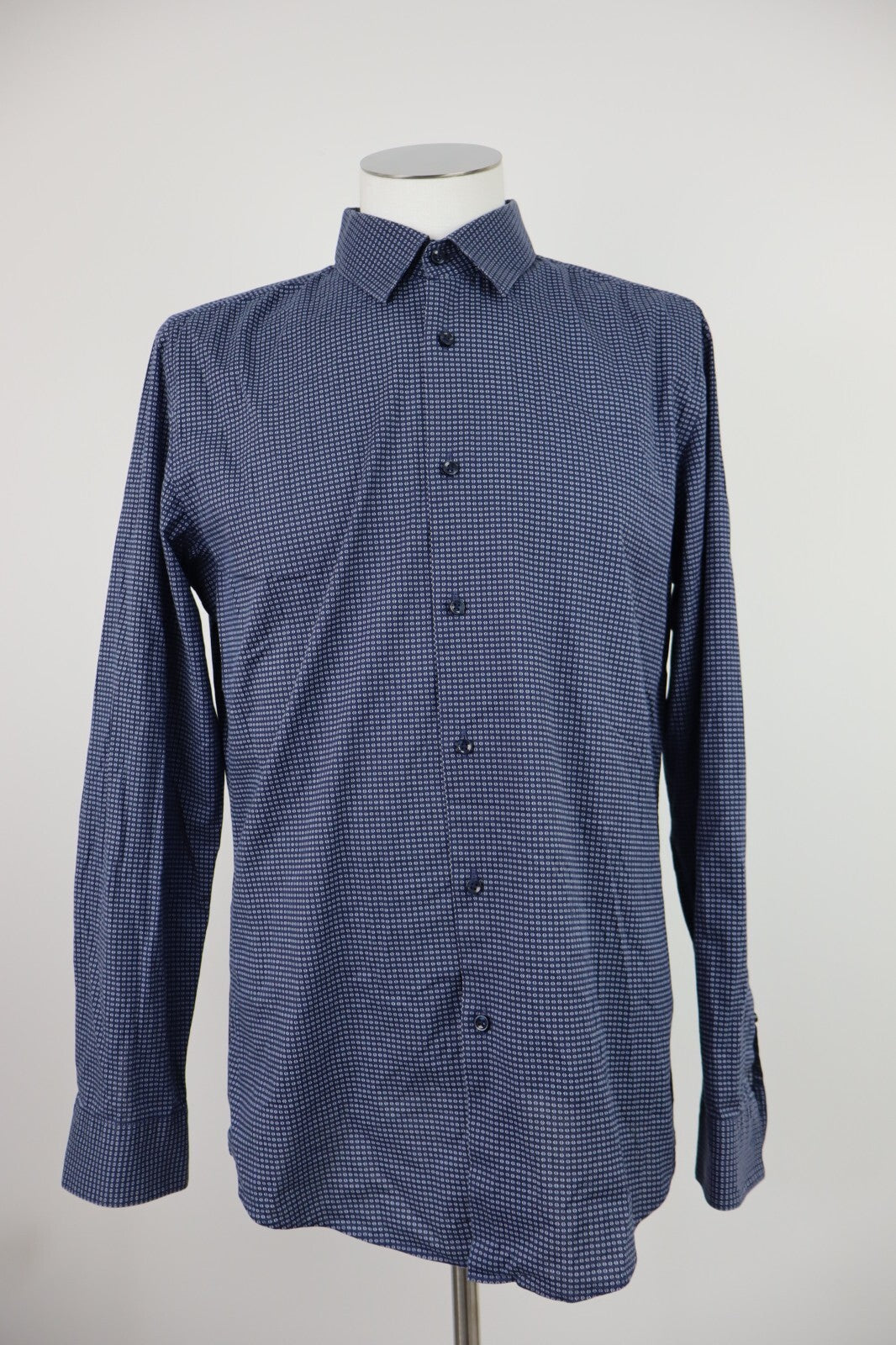 HUGO BOSS CAMICIA UOMO TG 42 / 16.5 MAN CASUAL VINTAGE SHIRT COTONE COTTON
