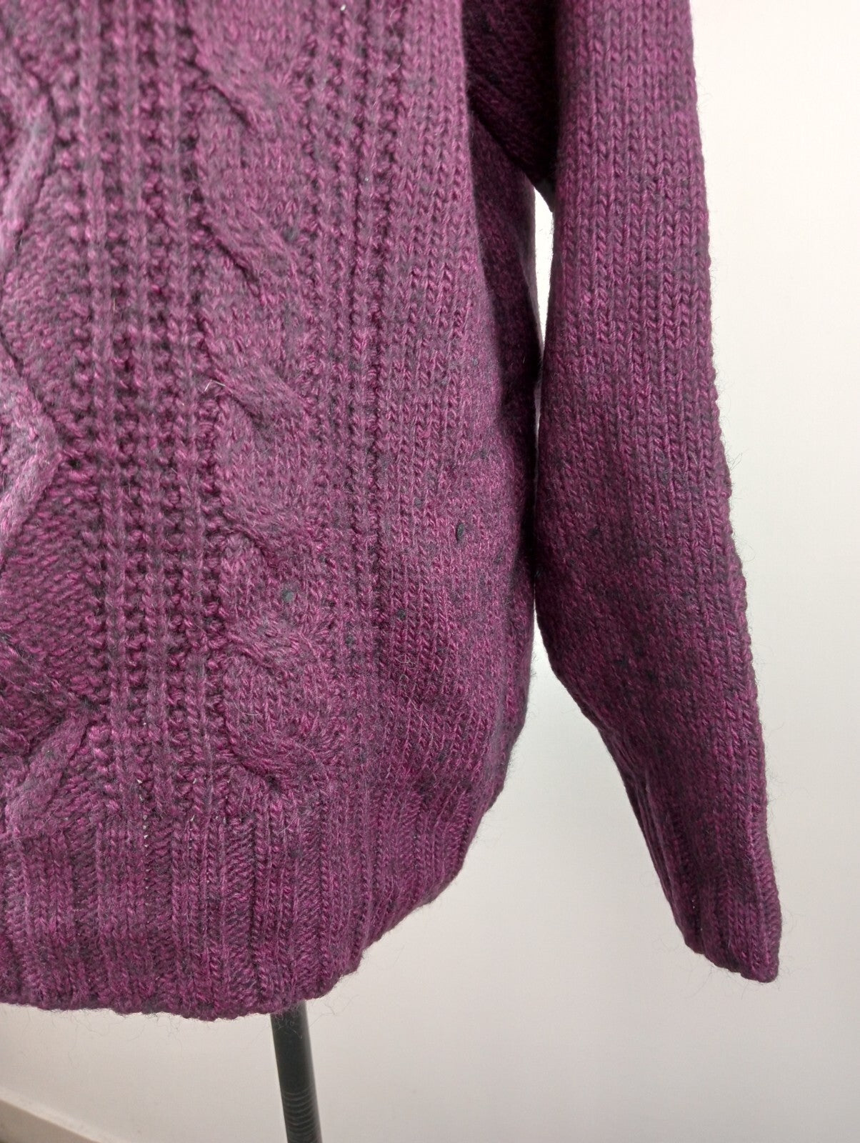 CALVIN KLEIN MAGLIONE LANA WOOL DONNA Tg. XL WOMAN CASUAL SWEATER MADE ITALY
