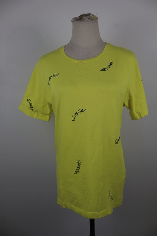 GAELLE PARIS MAGLIA DONNA TG. 0 WOMAN CASUAL VINTAGE TOP T-SHIRT COTONE LOGO