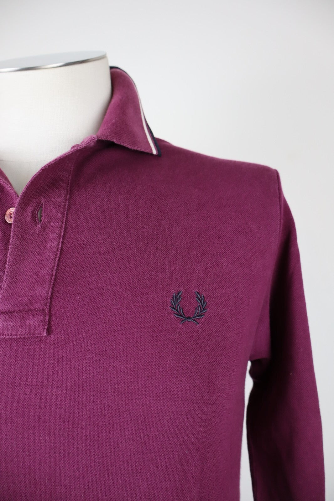 FRED PERRY MAGLIA RAGAZZO COTONE TG 16 ANNI BOY COTTON POLO SHIRT CASUAL VINTAGE