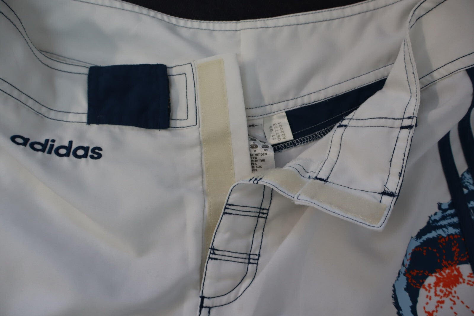 ADIDAS COSTUME PANTALONCINO MARE UOMO TG S MEN SWIMSUIT VINTAGE CASUAL