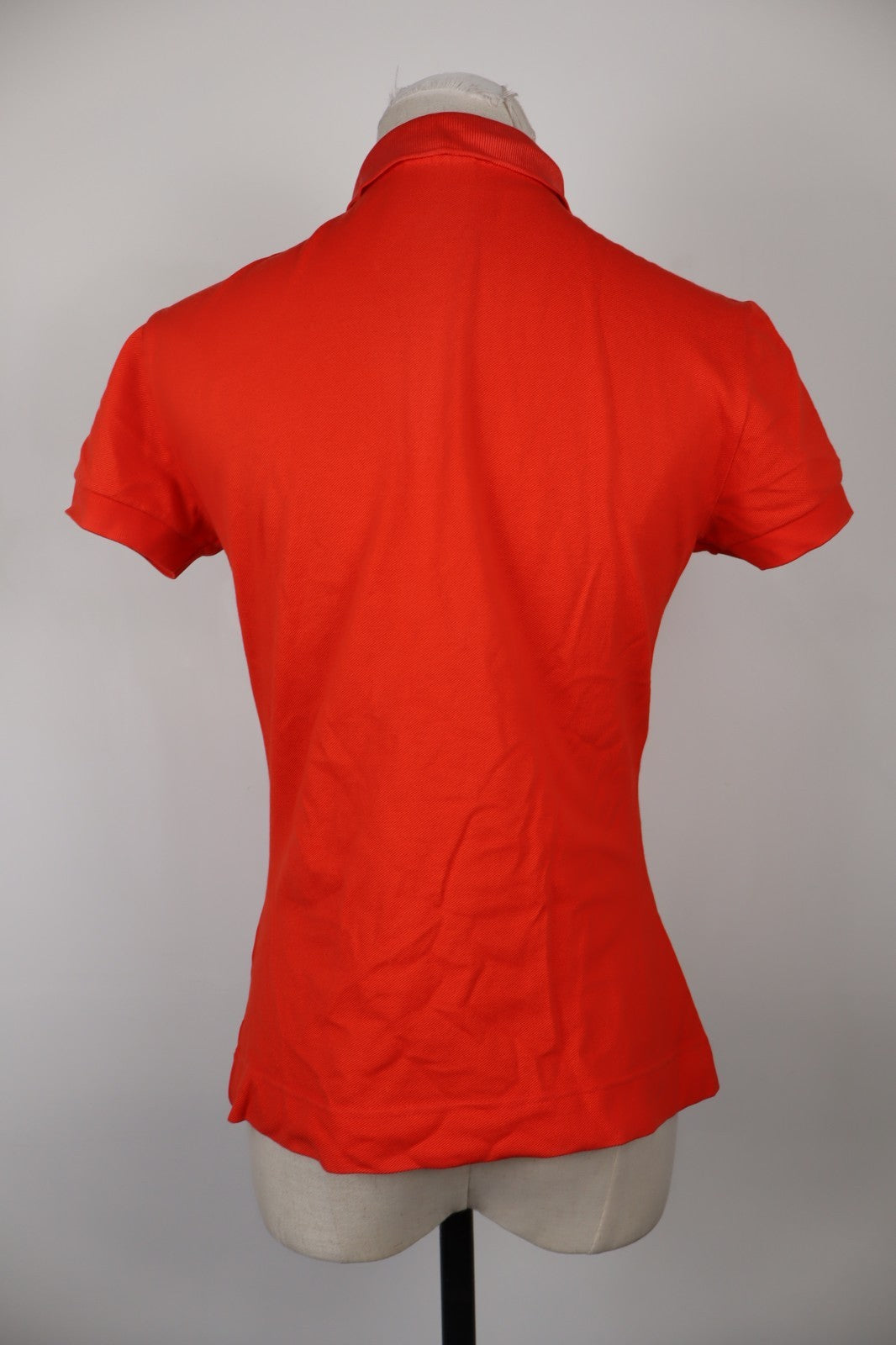 LACOSTE POLO MAGLIA DONNA COTONE TG. 40 WOMAN SHIRT CASUAL VINTAGE COTTON LOGO