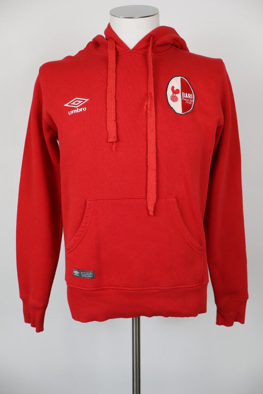 UMBRO FELPA CALCIO BARI CAPPUCCIO UOMO Tg S MAN CASUAL VINTAGE SWEATSHIRT