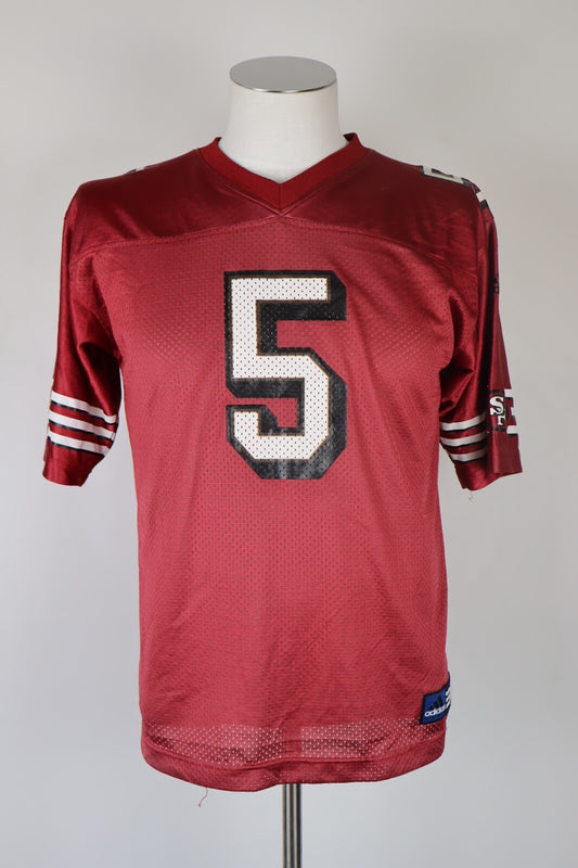 ADIDAS NFL SAN FRANCISCO GARCIA N 5 MAGLIA UOMO COTONE TG S MAN T-SHIRT VINTAGE