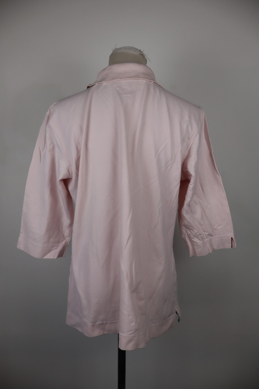 TOMMY HILFIGER POLO MAGLIA DONNA COTONE XL WOMAN SHIRT CASUAL VINTAGE MANICA 3/4