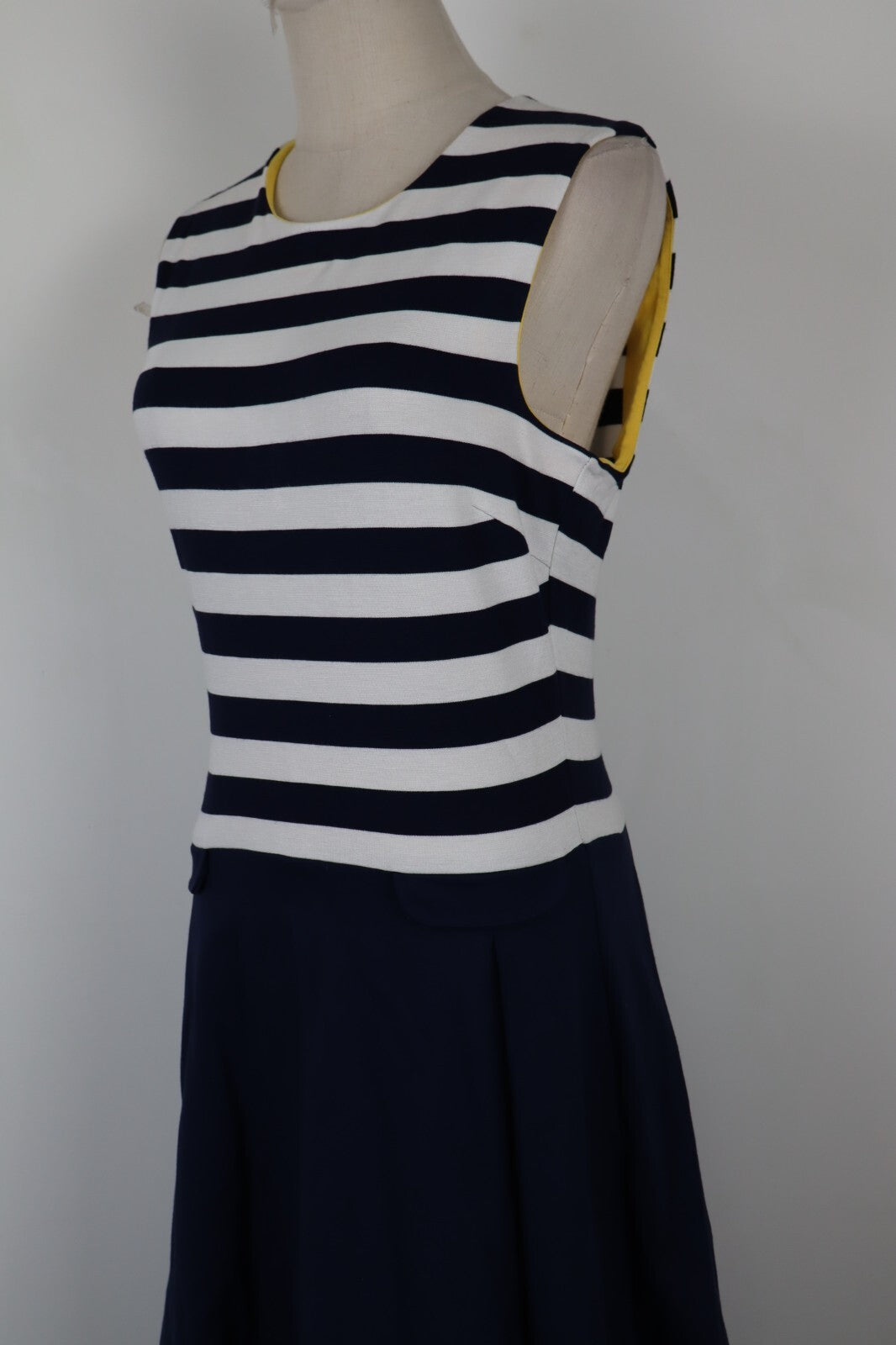 TOMMY HILFIGER VESTITO ABITO DONNA TG. M WOMAN CASUAL VINTAGE DRESS SAILOR