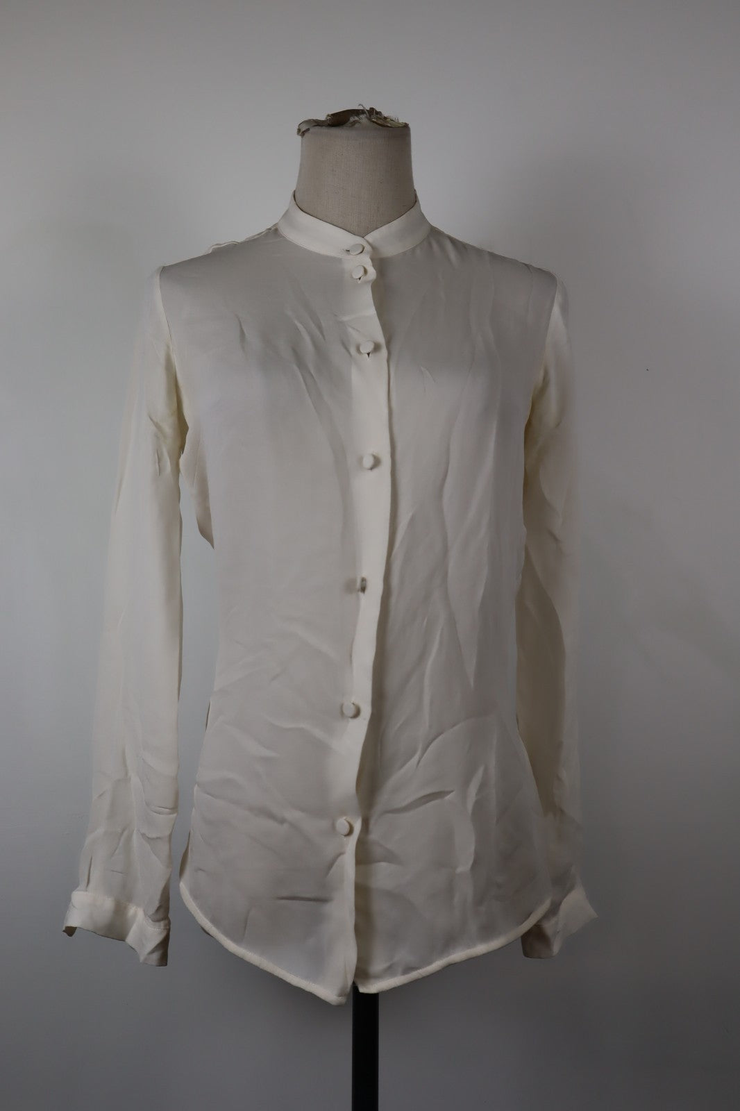 EMPORIO ARMANI CAMICIA DONNA TG. L WOMAN CASUAL VINTAGE SHIRT CLASSIC VISCOSA
