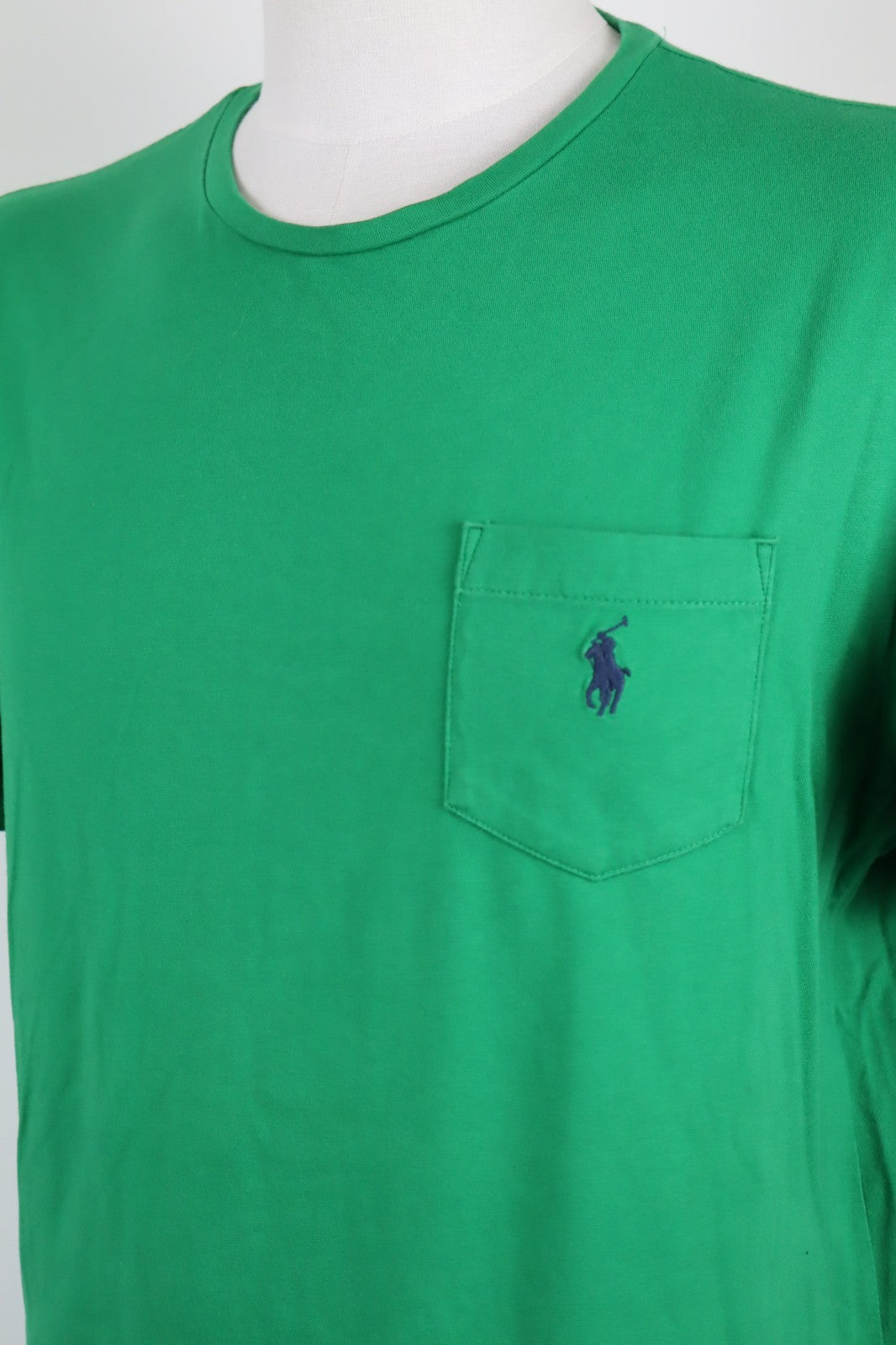 POLO RALPH LAUREN MAGLIA UOMO COTONE TG. L MAN COTTON T- SHIRT CASUAL VINTAGE