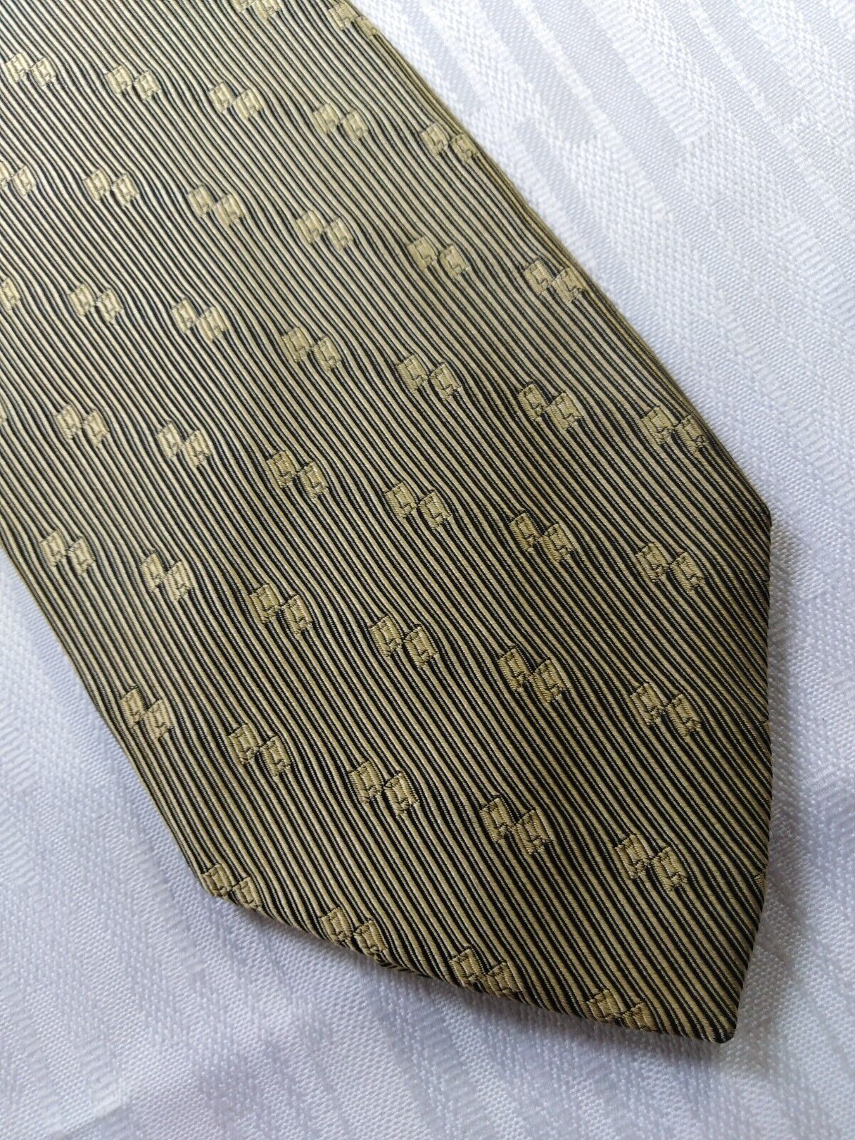 BROOKSFIELD 100% SILK TIE SETA CRAVATTA NECKTIE MADE IN ITALY CLASSIC