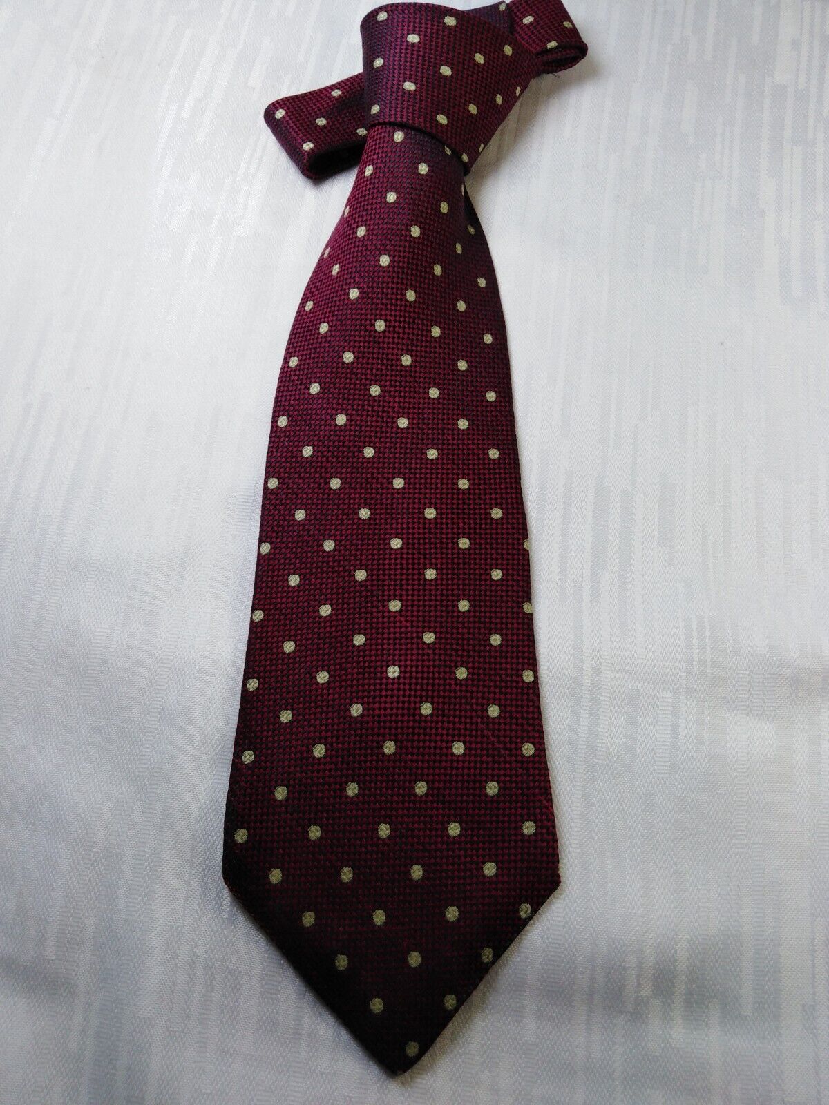 ABERCROMBIE & FITCH 100% SETA SILK TIE CRAVATTA NECKTIE USA VINTAGE