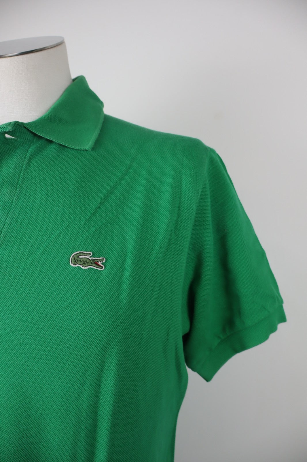 LACOSTE POLO MAGLIA UOMO COTONE TG. 4 MAN COTTON SHIRT CASUAL VINTAGE LOGO