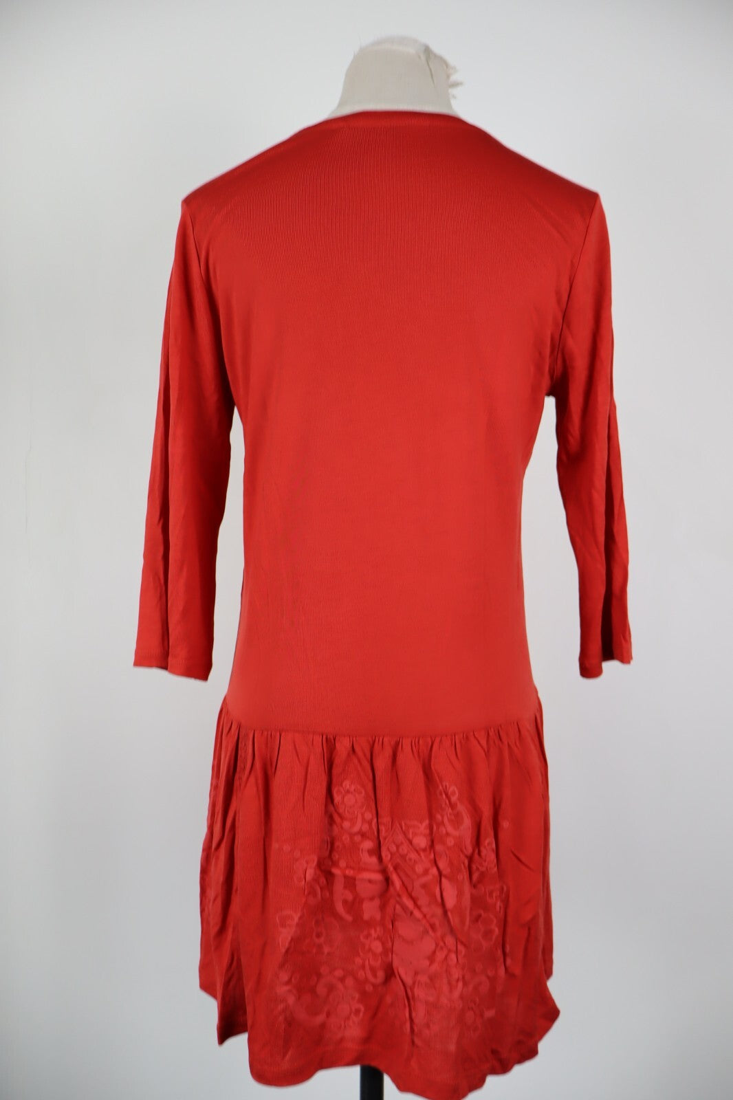 DESIGUAL VESTITO ABITO DONNA TG. L  WOMAN CASUAL VINTAGE DRESS COTONE