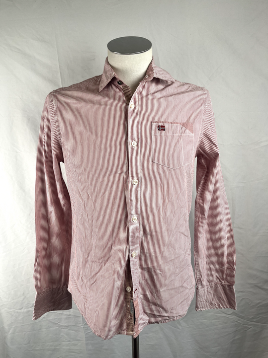 NAPAPIJRI CAMICIA UOMO COTONE TG. S MAN CASUAL VINTAGE COTTON SHIRT